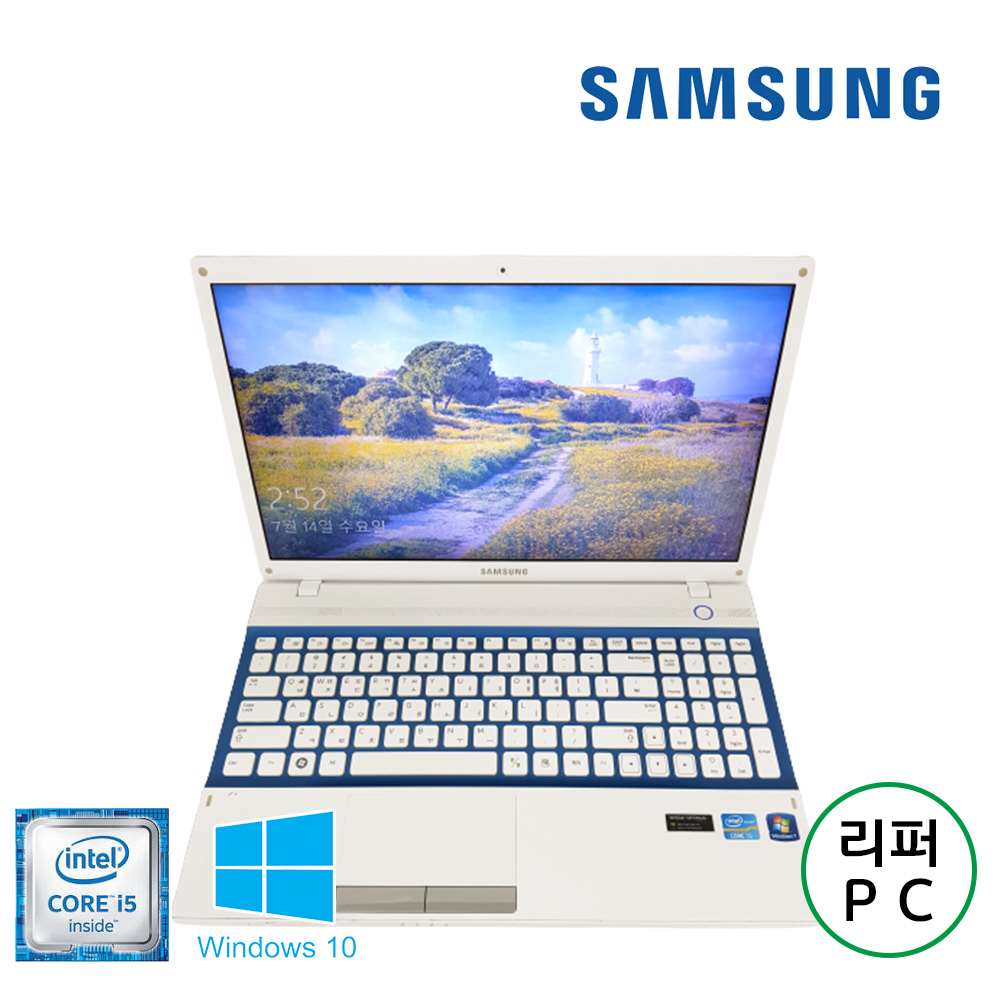 삼성 노트북3 i5 15.6인치 LED 디스플레이 SSD 사무용 인강용 노트북!! (블루,핑크,실버 컬러)