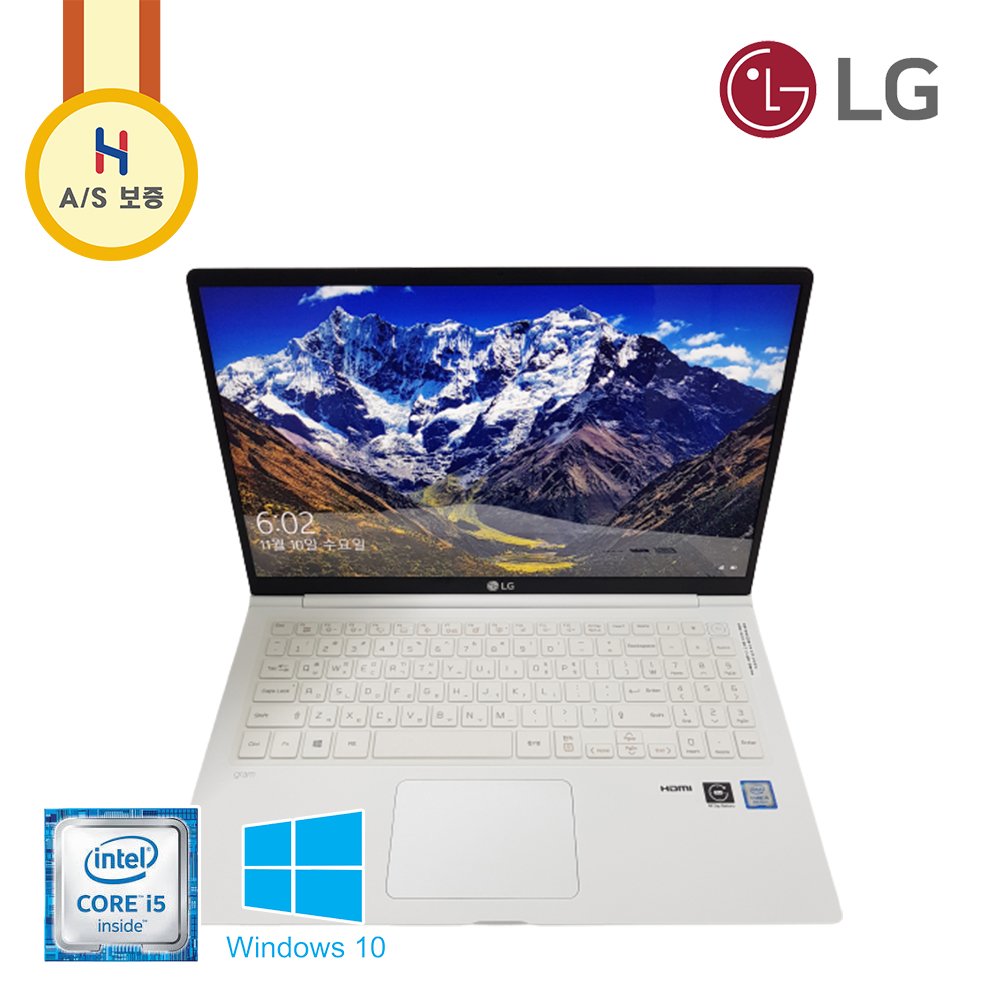 휴대성 좋은 LG 15.6인치 그램 i5 8세대 슬림 노트북 (터치 스크린, IPS 디스플레이, 백라이트 키보드)