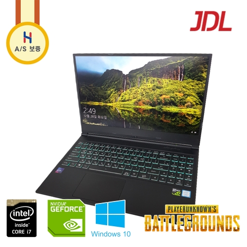 JDL i7 8세대 지포스 GTX 1060 고성능 슬림 광시야각 디스플레이 게이밍 노트북 (기본 램 8G, 용량 1256G 업그레이드!)