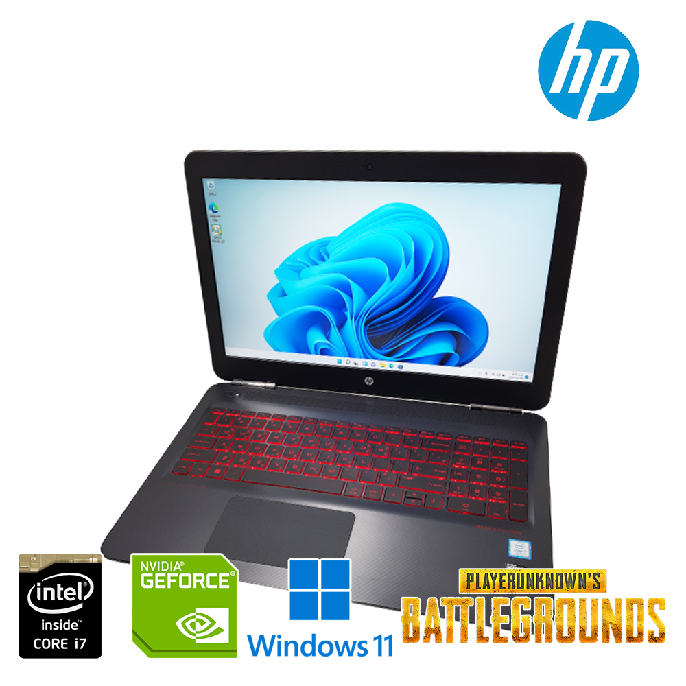 HP OMEN 지포스 GTX 1050 i7 윈도우 11 고성능 노트북 (기본 램 16G 업그레이드, SSD 1TB 탑재!!)