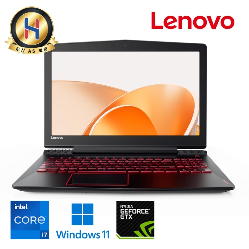 레노버 코어 i7 게이밍 지포스 GTX1060 탑재 FHD 고해상도 NVMe SSD 업글완료 윈도우11