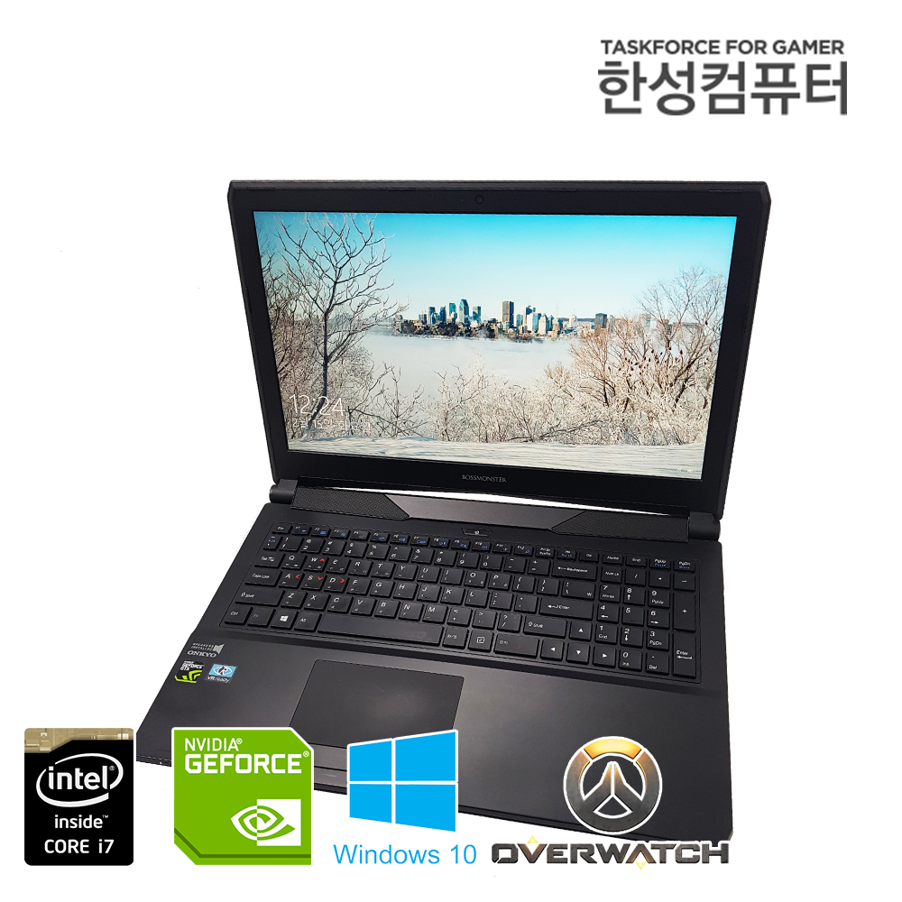 i7 15.6인치 한성 보스몬스터 게이밍 SSD 노트북 (지포스 GTX 960M, 총 용량 756G, IPS 광시야각 패널 탑재!!)