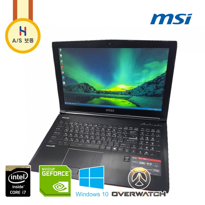 MSI 코브라 V i7 지포스 GTX 960 게이밍 Full HD 노트북 (기본 램 8G, 용량 1128G 업그레이드!!)