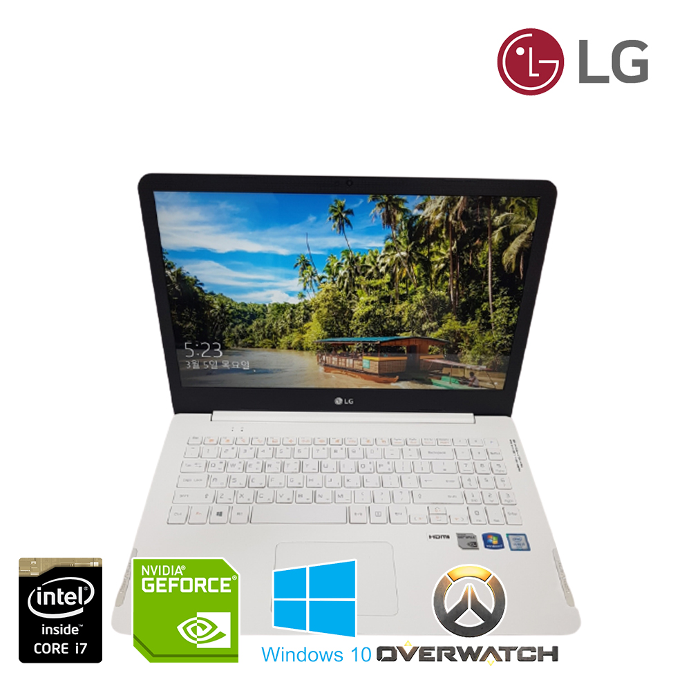 베스트상품 ＃i7 A급 그램디자인 LG 15.6인치 울트라 지포스940 고성능 노트북 (하만카돈 스피커 장착!!)