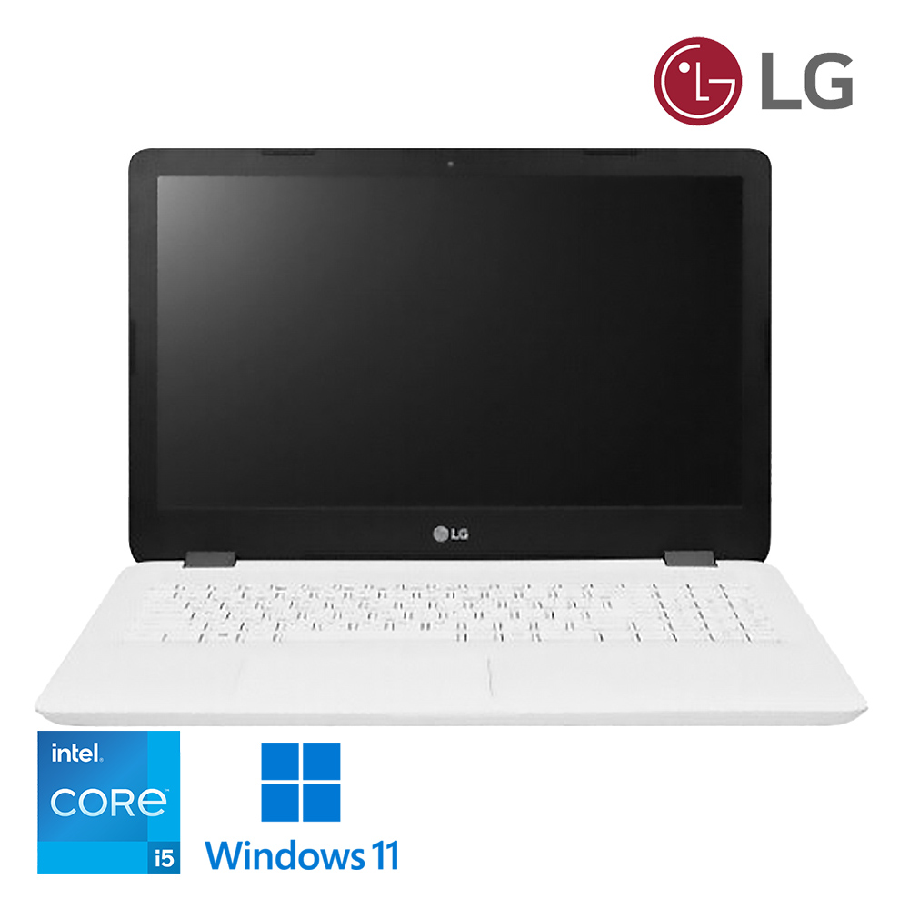 LG 15.6인치 펄 화이트 슬림한 노트북 Full HD 고해상도 총 756G로 넉넉한 대용량 업그레이드 윈도우11