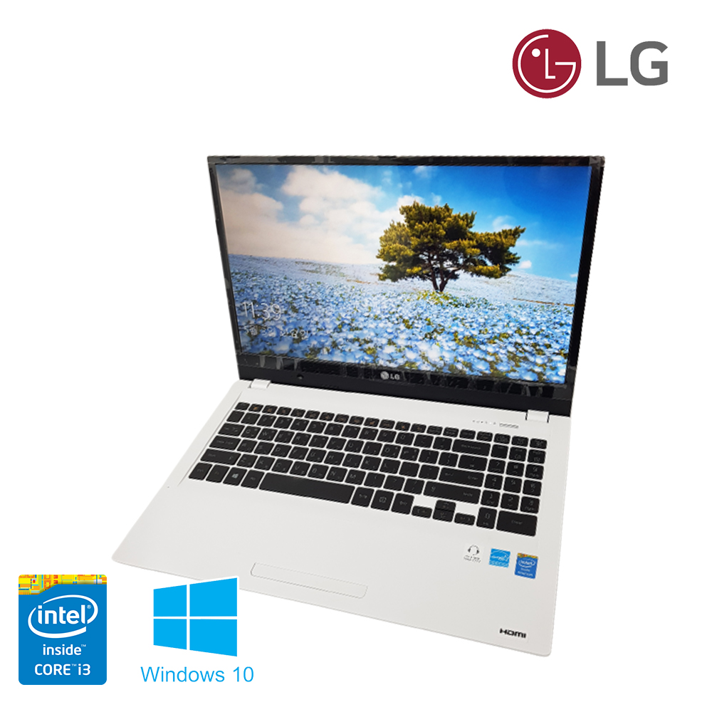 [B급할인] LG 화이트 15.6인치 SSD 장착 사무용 인강용 노트북 (램 8G, SSD 256G 업그레이드)