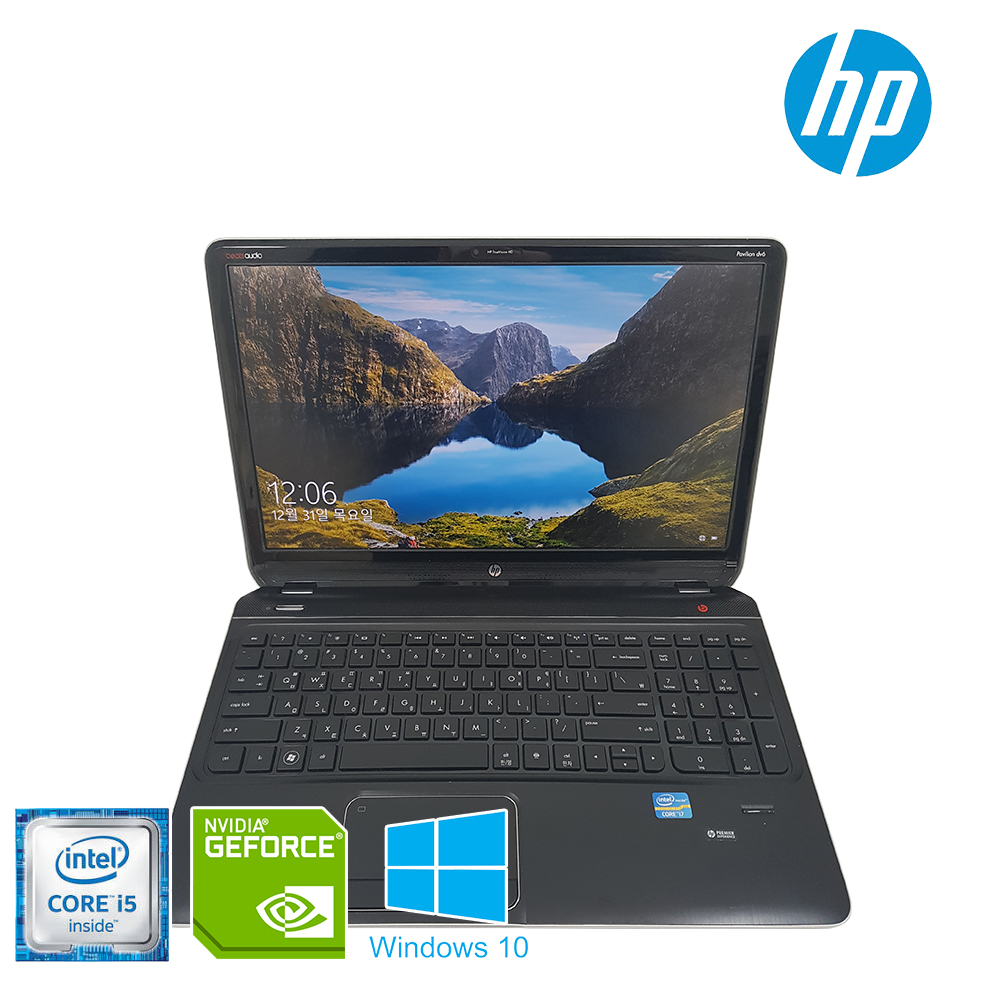 [B급할인] HP i5 15.6인치 파빌리온 Full HD 지포스 그래픽 노트북