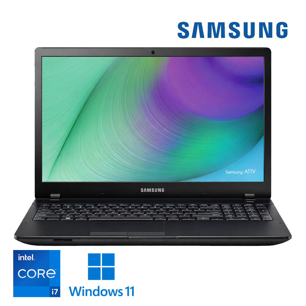 [3차입고] 삼성 초가성비 15.6인치 대화면 인텔 코어 i7 6세대 사무용 인강용 블랙 노트북 인기제품 윈도우11