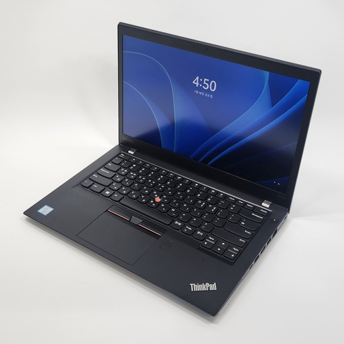 레노버 씽크패드 휴대성좋은 슬림 카본소재 블랙 노트북 램 8G, NVMe SSD 256G 업그레이드 윈도우11