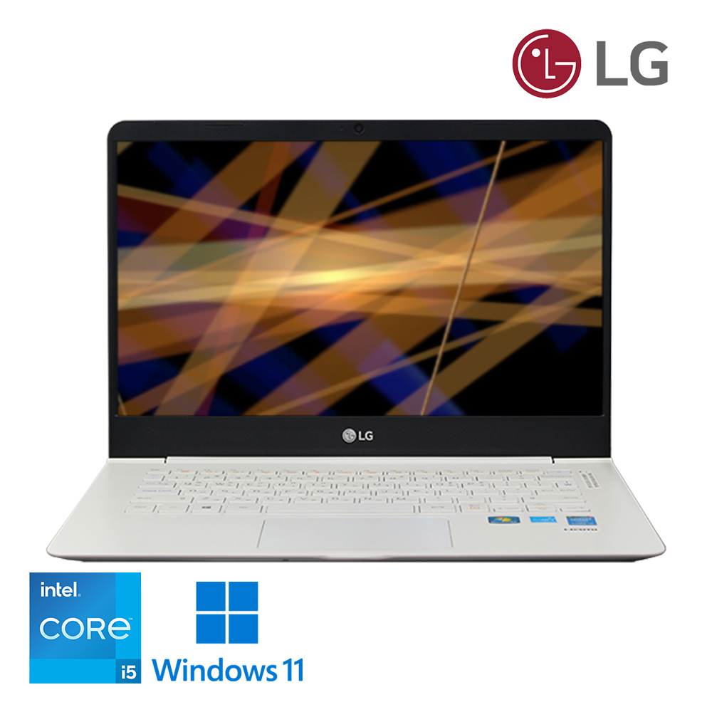 LG 그램 화이트 가볍고 휴대성 좋은 사무용 노트북 14인치 Full HD 해상도 광시야각 IPS 패널 탑재 윈도우 11