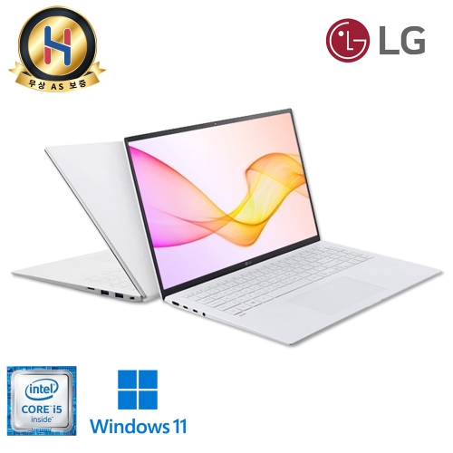 A급 휴대성 좋은 초경량 LG 그램 16인치 스노우화이트 i5 11세대 NVMe SSD 512G WQXGA 초고해상도 윈도우11 업그레이드