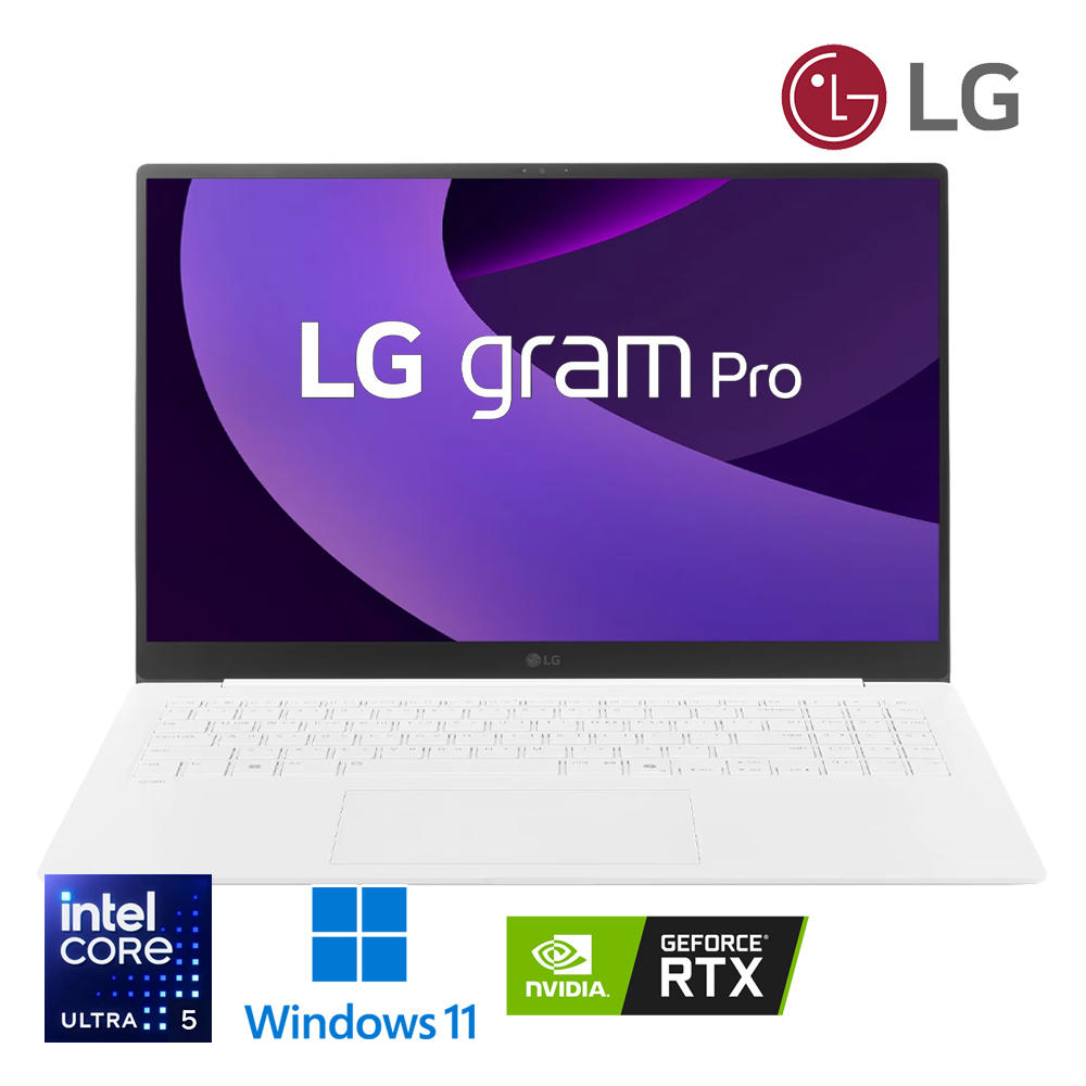 S급 LG전자 그램 프로 2025년형 RTX5050 램 DDR5 32G 저장용량 NVMe SSD 1TB 탑재 초경량 16인치 AI 노트북