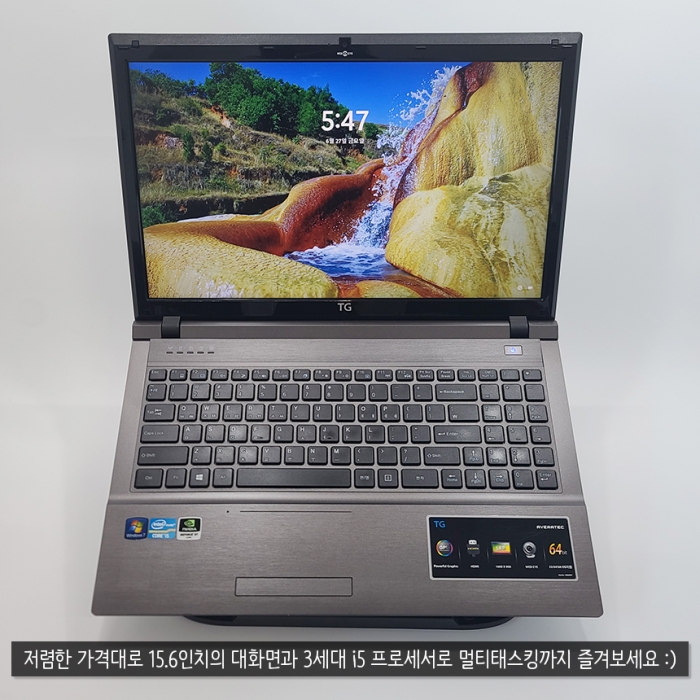 [2차입고] TG삼보 코어 i5 지포스GT 탑재 SSD 장착 초가성비 15.6인치 노트북 기본 램 8G 업그레이드