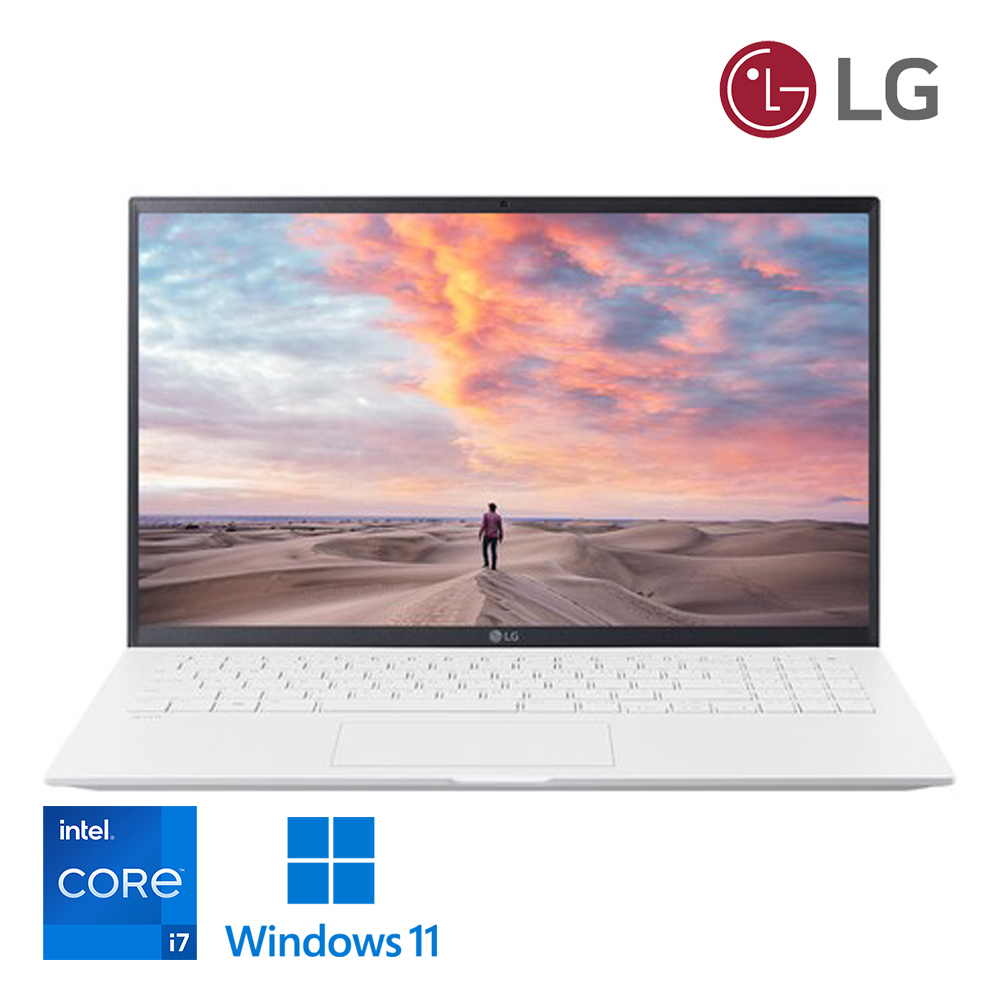 S급 LG그램 얇고 가벼운 스노우 화이트 노트북 i7 11세대 15.6인치 IPS패널 FHD 해상도 1.1kg 무게 윈도우11