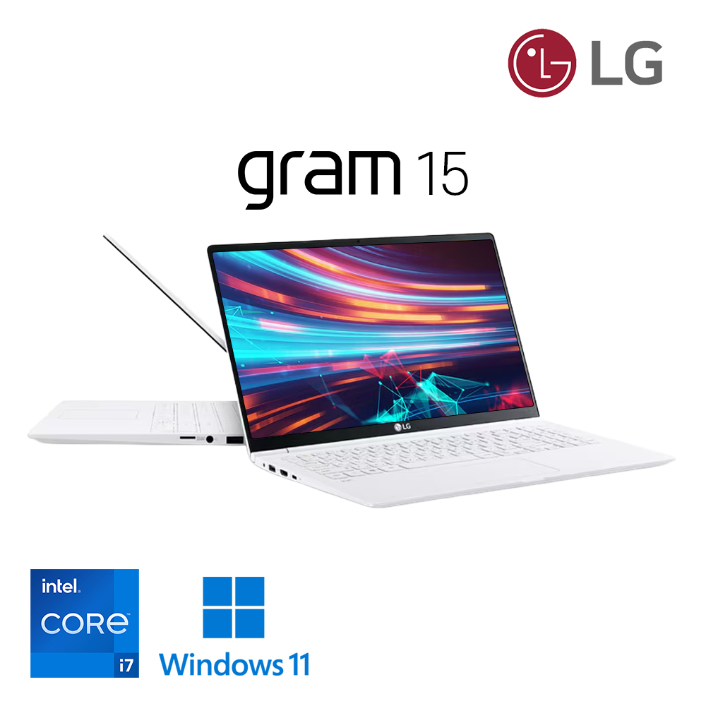 LG전자 올뉴그램 15.6인치 FHD 고해상도 인텔 i7 메모리 16G 저장용량 NVMe SSD 탑재 C타입충전가능 윈도우11