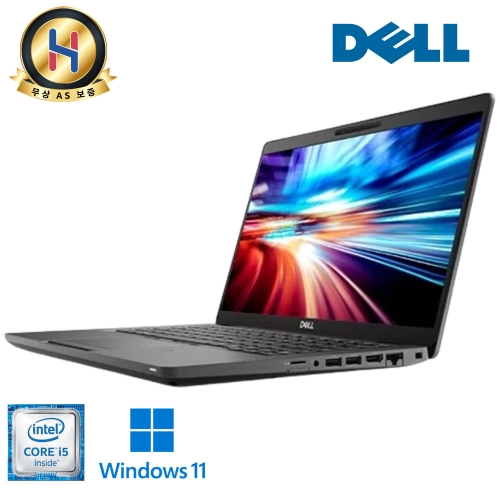 DELL 래티튜드 사무용 노트북 14인치 i5 8세대 DDR4 16G SSD 256G 윈도우11 업그레이드