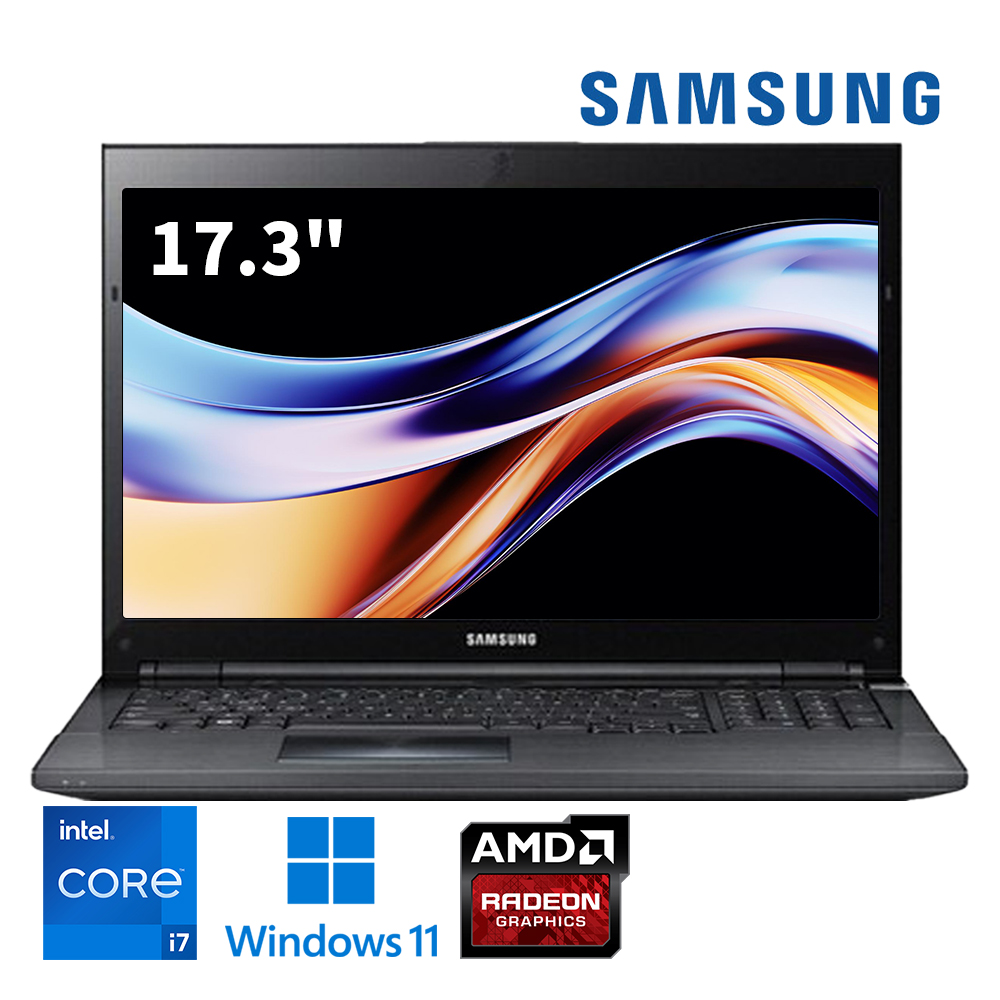 17인치 삼성 가성비 게이밍 시리즈7 노트북 인텔 i7 라데온 그래픽 탑재 총용량 1TB DDR3 24GB 업그레이드