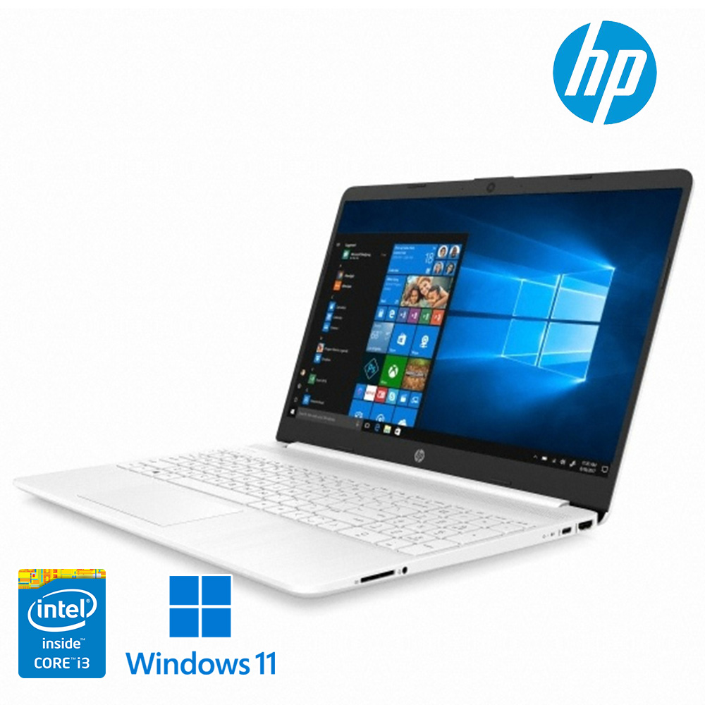 HP 15인치 사무용 가정용 가성비 노트북 i3 10세대 DDR4 8G SSD 512G 윈도우11 업그레이드