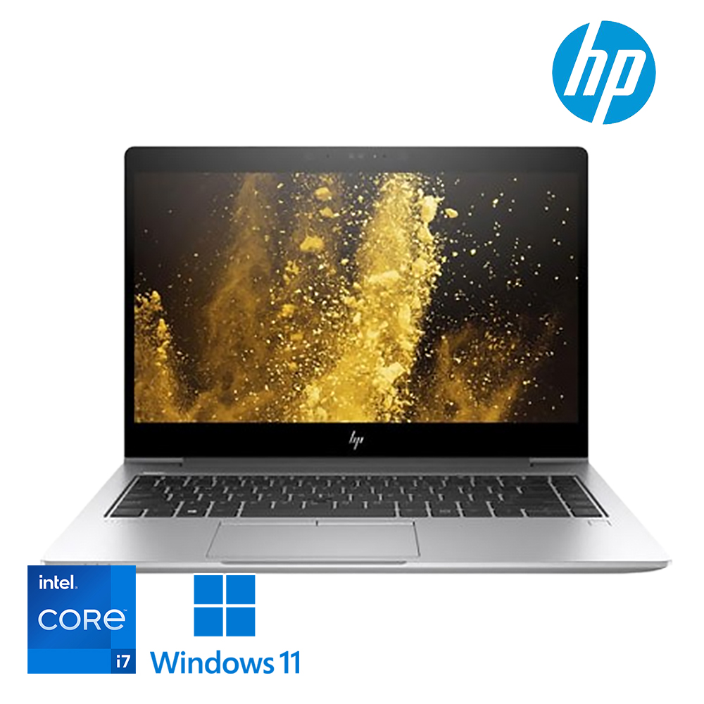 [B급할인] HP 14인치 엘리트북 실버 인텔 코어 i7 8세대 SSD MVNe 256G, DDR4 8G 업그레이드 윈도우 11 정품 탑재