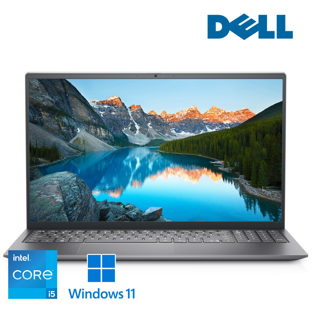 [미사용] DELL 인스피론 실버 15인치화면 인텔 코어 i5 11세대 DDR4 8G NVMe 256G Full HD 윈도우11 정품 탑재