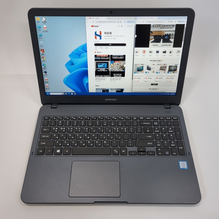 삼성전자 코어 i7 대화면 15.6인치 Full HD 고해상도 NVMe 업그레이드 완료 우측넘버패드 탑재 윈도우11