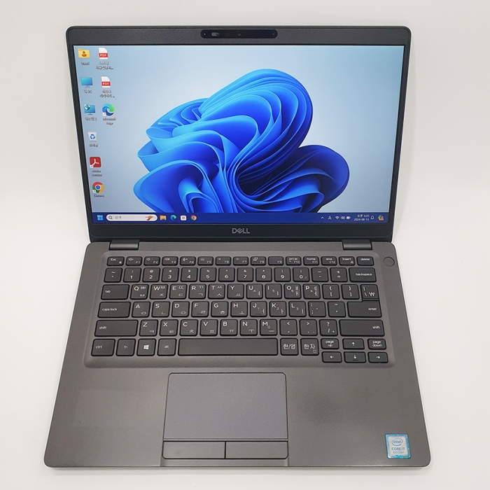 DELL 래티튜드 휴대성 좋은 i7 8세대 블랙 심플한 디자인 노트북 램 16G, SSD 256G 윈도우11 정품 탑재