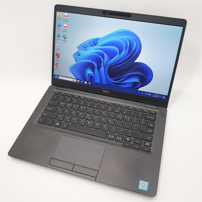 DELL 래티튜드 휴대성 좋은 i7 8세대 블랙 심플한 디자인 노트북 램 16G, SSD 256G 윈도우11 정품 탑재