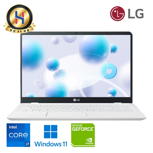 LG전자 울트라PC 지포스 MX150 탑재 코어 i7 8세대 화이트색상 15.6인치 FHD 고해상도 저장용량 512G 윈도우11