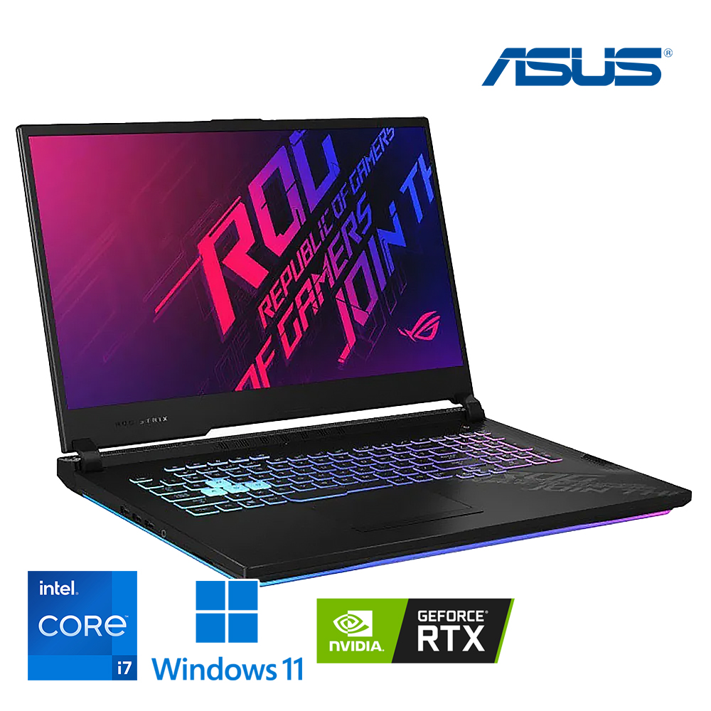 아수스 i7 10세대 지포스 RTX 2060 고성능 게이밍 17.3인치 노트북 (램 32G, SSD 512G, 윈도우11)