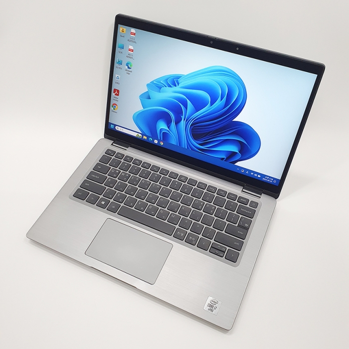 DELL 래티튜드 2 in 1 휴대성 좋은 i7 10세대 메탈실버 심플한 디자인 노트북 램 16G, SSD 512G 윈도우11