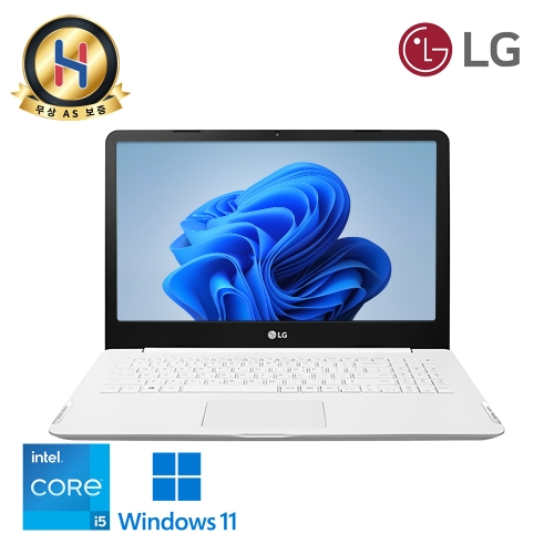 LG전자 울트라PC 고급사무용 15.6인치 대화면 Full HD 고해상도 우측넘버패드 탑재 화이트 노트북 윈도우11