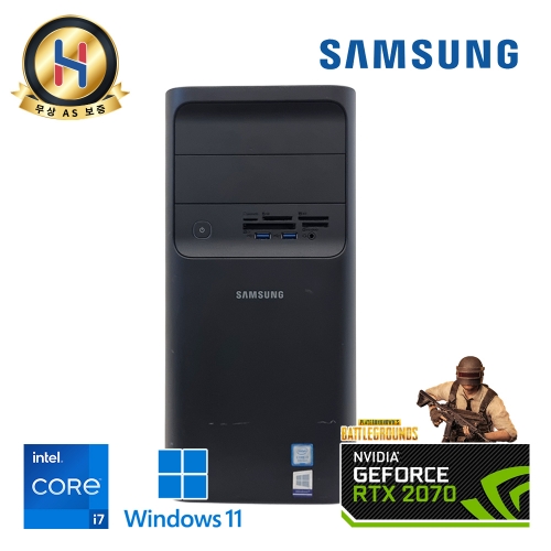 [장패드증정] 삼성 게이밍 데스크탑 RTX2070 그래픽카드 램32G 장착 SSD 1TB 저장용량 업그레이드 완료 윈도우11