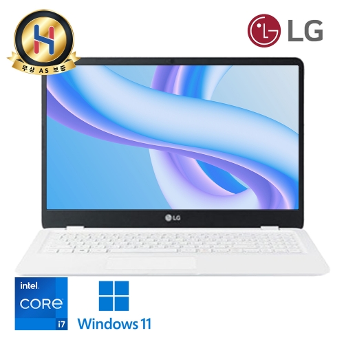 LG전자 울트라PC 코어 i7 11세대 화이트 Full HD 고해상도 15.6인치 우측넘버패드 탑재 윈도우11