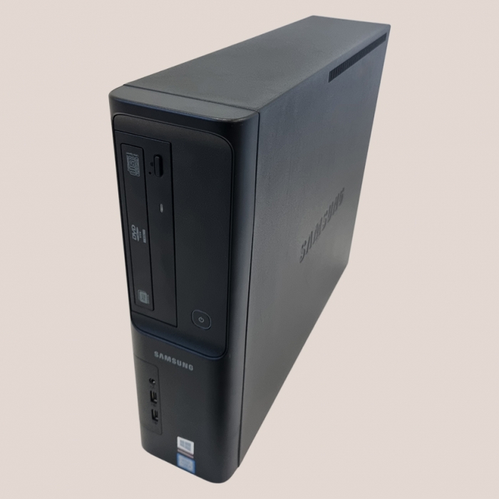 삼성 슬림 데스크탑 모던한 블랙PC 부피가 작아서 인기만점 문서작업 웹서핑 캐주얼게임 가능 M.2 SSD 탑재 윈도우11