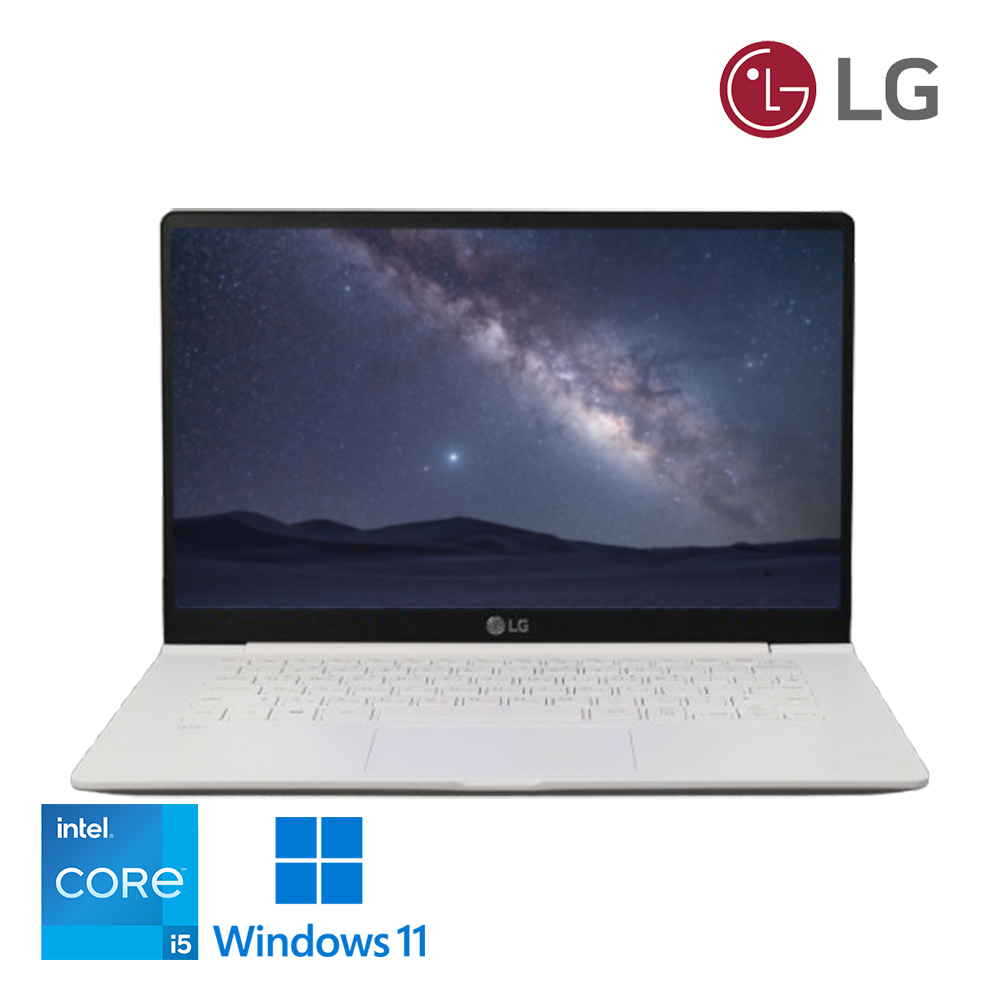 [B급할인] LG 올뉴그램 화이트 가볍고 휴대성 좋은 14인치 Full HD 눈부심방지 IPS 패널 NVMe 탑재 윈도우11