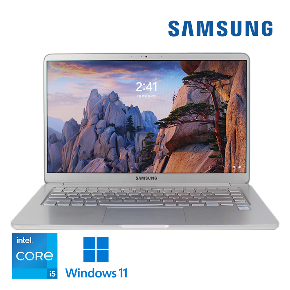 삼성 노트북9 메탈실버 초슬림 초경량 초강성 180도펴지는 C타입충전 15인치 Full HD 고해상도 윈도우11