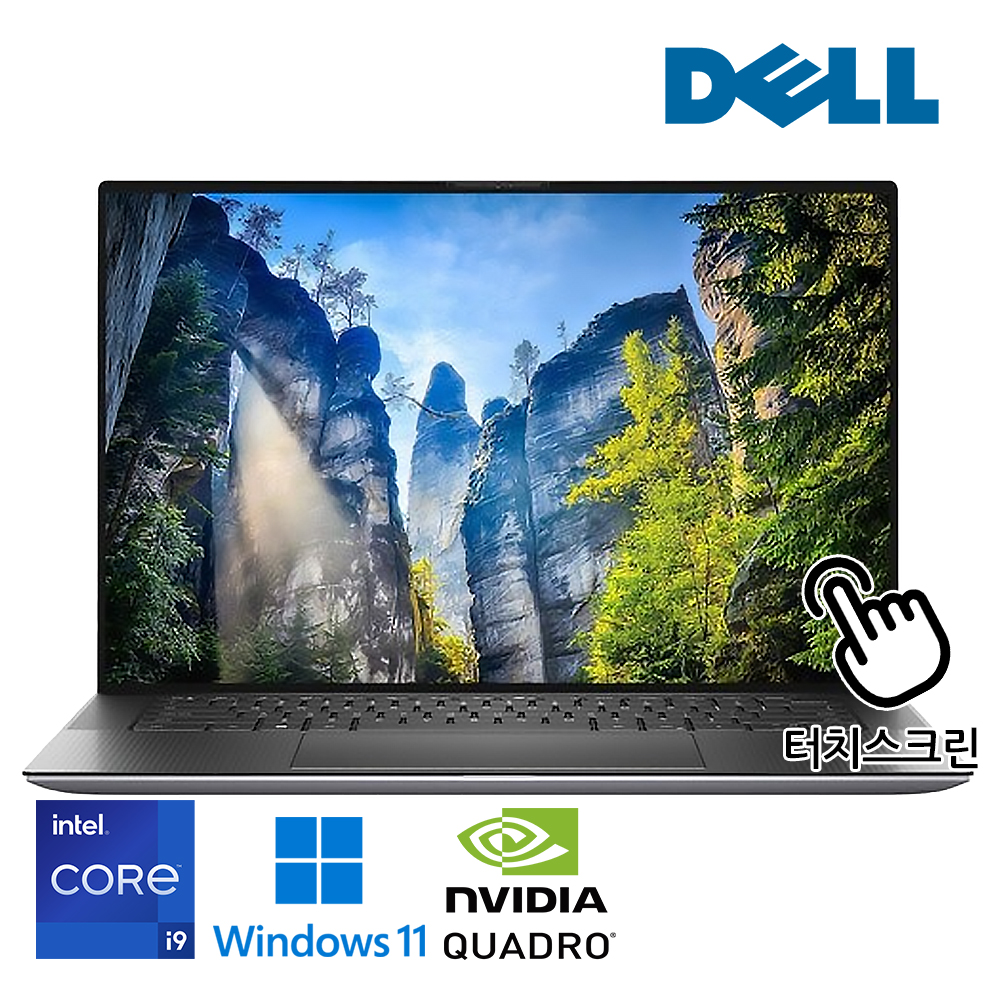 델 코어 i9 10세대 쿼드로 그래픽 탑재 델프리시전 15.6인치 UHD 4K 고해상도 고사양 그래픽 전문가용 윈도우11