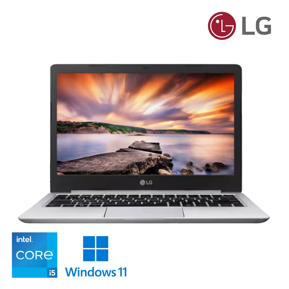 LG 1.3kg 초경량 13.3인치 IPS패널 휴대성 좋은 울트라 메탈실버 7세대 노트북 NVMe SSD 탑재 윈도우11