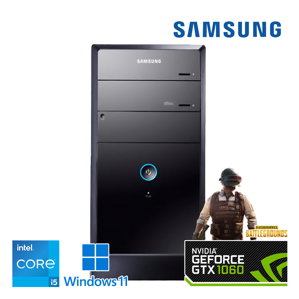 [장패드증정] 삼성 데스크탑 GTX1060 초가성비 게이밍PC 안정성 좋은 삼성PC 학생 직장인 다용도작업 추천 윈도우11