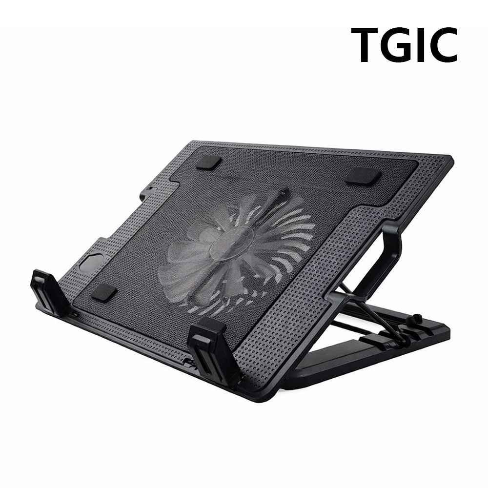 무소음 노트북 쿨러 USB포트 탑재 노트북 스탠드 탁월한 냉각기능 심플 블랙 컬러 노트북 쿨링패드