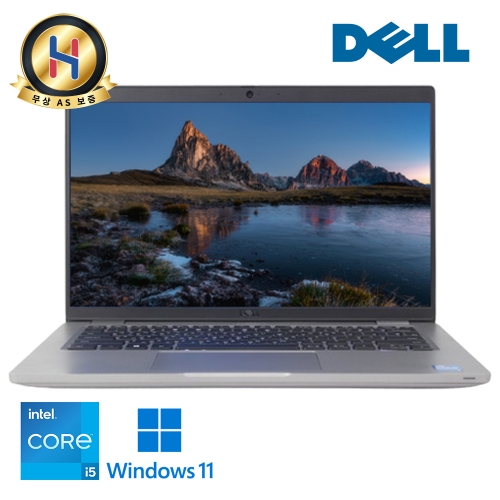 Dell 코어i5 11세대 휴대성 좋은 14인치 Full HD 고해상도 NVMe SSD 업그레이드 완료 C타입 충전가능