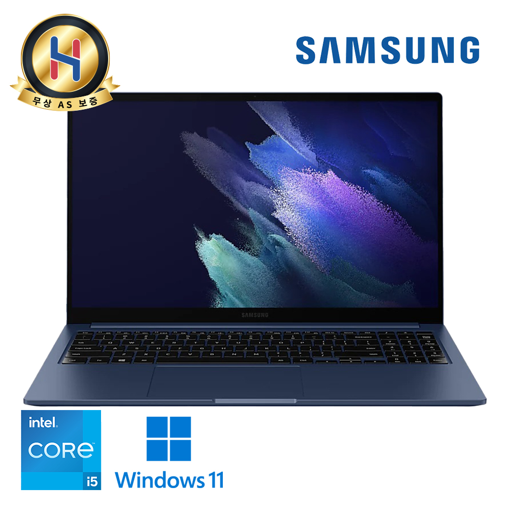 삼성 갤럭시북 코어 i5 11세대 초슬림 초경량 15.6인치 FHD NVMe SSD 업그레이드 완료 윈도우11