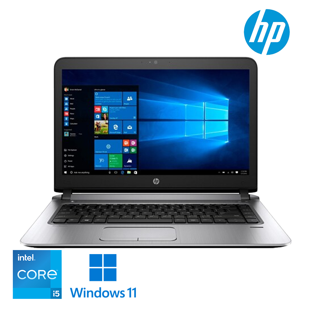 HP 프로북 휴대성좋은 14인치 Full HD 고해상도 초가성비 인텔 코어 i5 블랙 노트북 고급사무용 추천 윈도우11