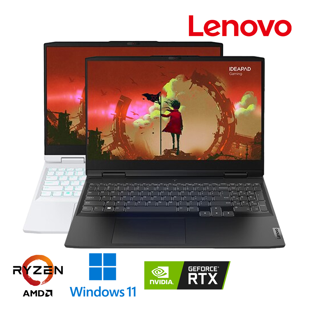 [색상선택] 레노버 게이밍 RTX 3050Ti 라이젠7 대화면 15.6인치 165Hz 높은주사율 고사양 노트북 윈도우11