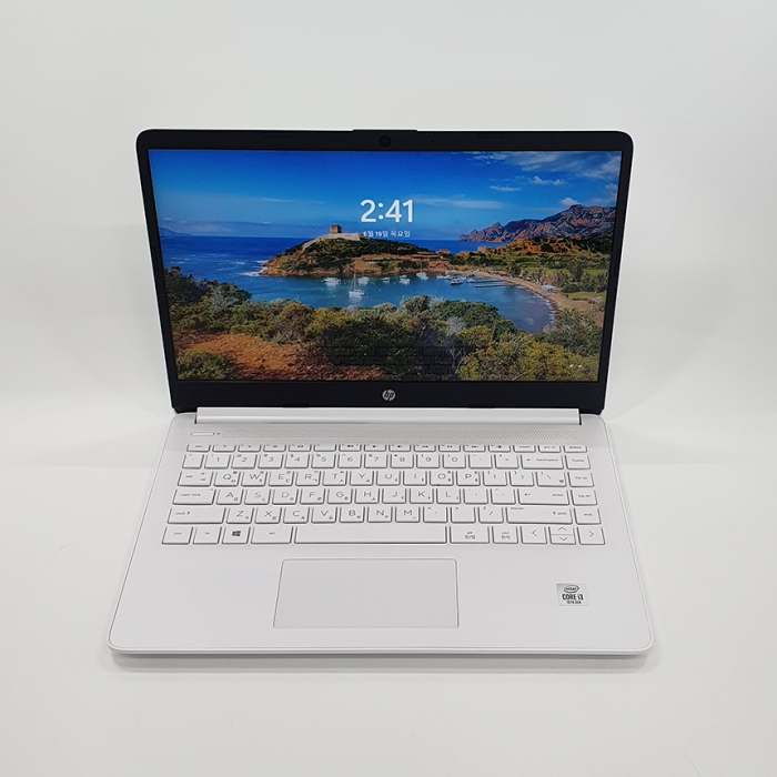 HP 인텔 10세대 초가성비 14인치 Full HD 고해상도 IPS패널 NVMe SSD 탑재 심플 화이트 노트북 윈도우11