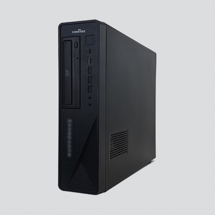 [미사용풀박스] 컴트리 초가성비 인텔 13세대 슬림 본체 데스크탑 램16G NVMe SSD 업그레이드 완료 윈도우11