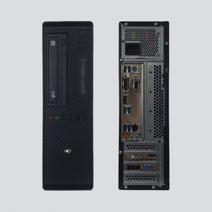 [미사용풀박스] NY컴퓨터 라이젠5 지포스 탑재 가성비 슬림 본체 데스크탑 램16G NVMe SSD 업그레이드 완료 윈도우11