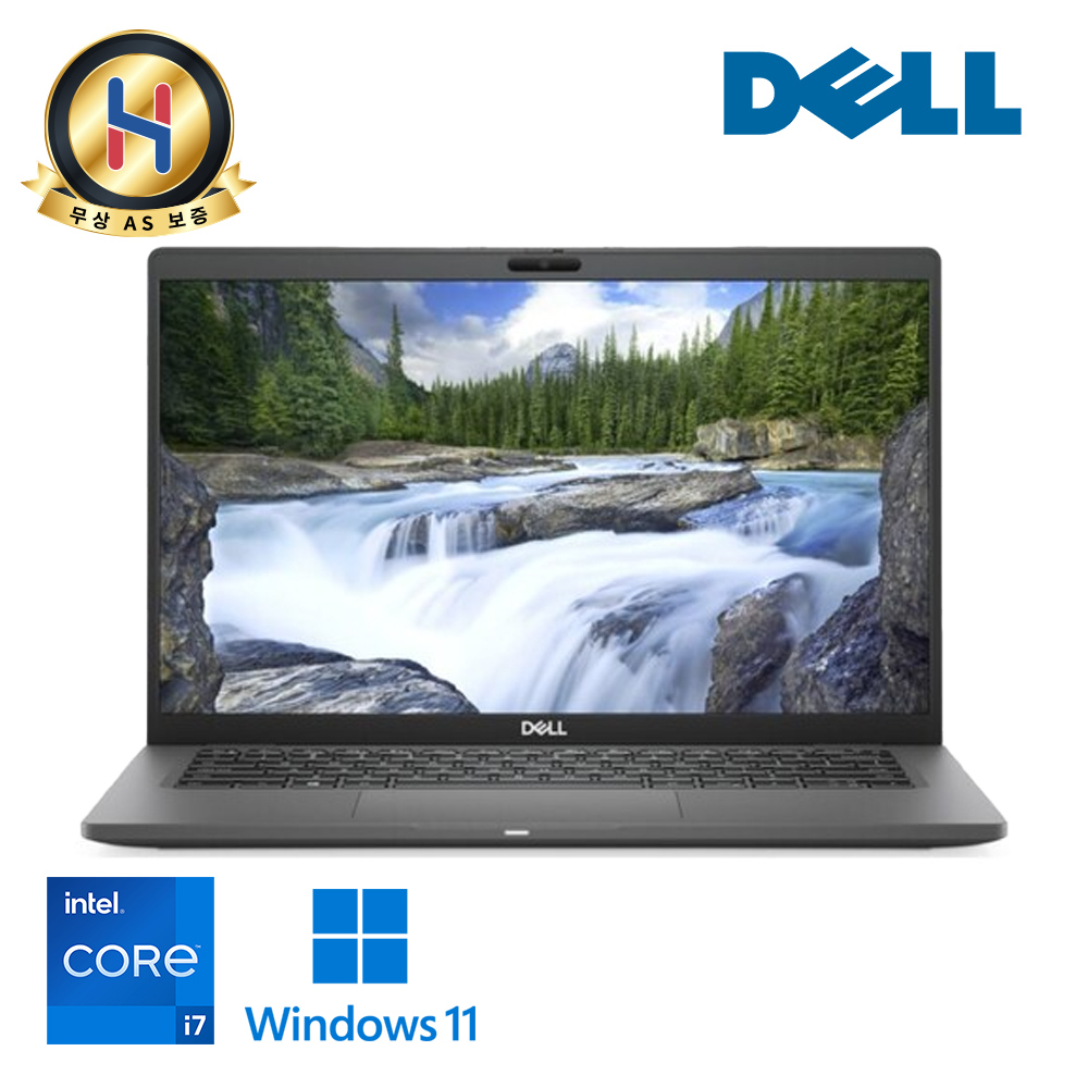 DELL 래티튜드 카본 14인치 Full HD 고해상도 IPS패널 웹캠슬라이드 탑재 C타입충전가능 윈도우11