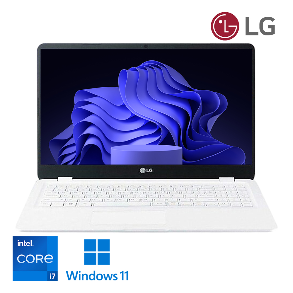 LG전자 울트라PC 코어 i7 총용량 756G업글 15.6인치 Full HD 고해상도 화이트 노트북 우측 넘버키패드 탑재