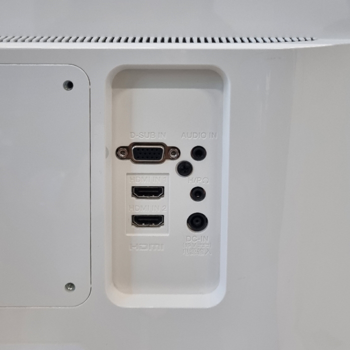 LG전자 화이트 27인치 슬림 베젤 IPS Full HD 16:9비율 와이드 곡면 스탠드 슬림 모니터